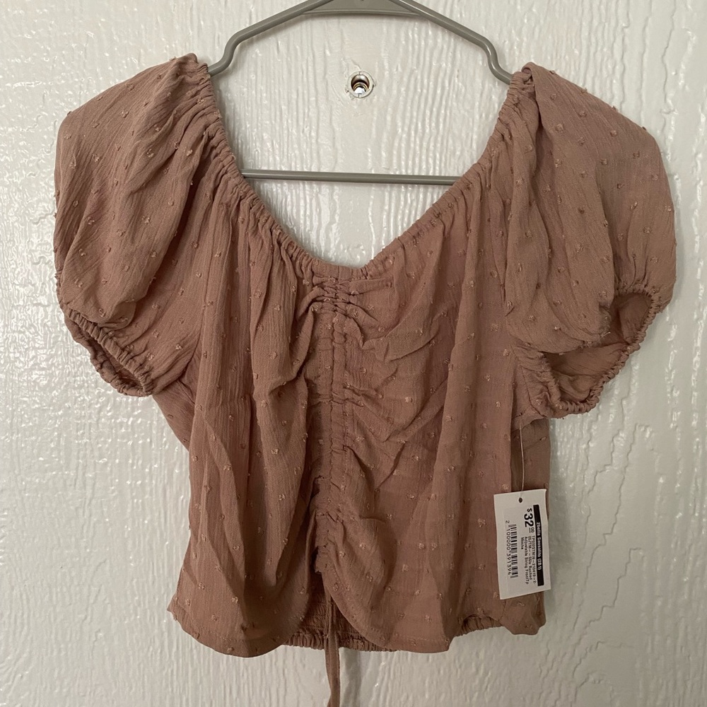 2Bella Boutique Crop Top in mauve